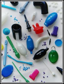 dip molded plastic items